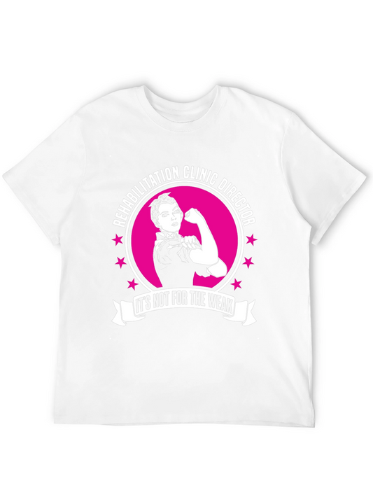 Rehabilitation Clinic Director Strong Woman T-Shirt