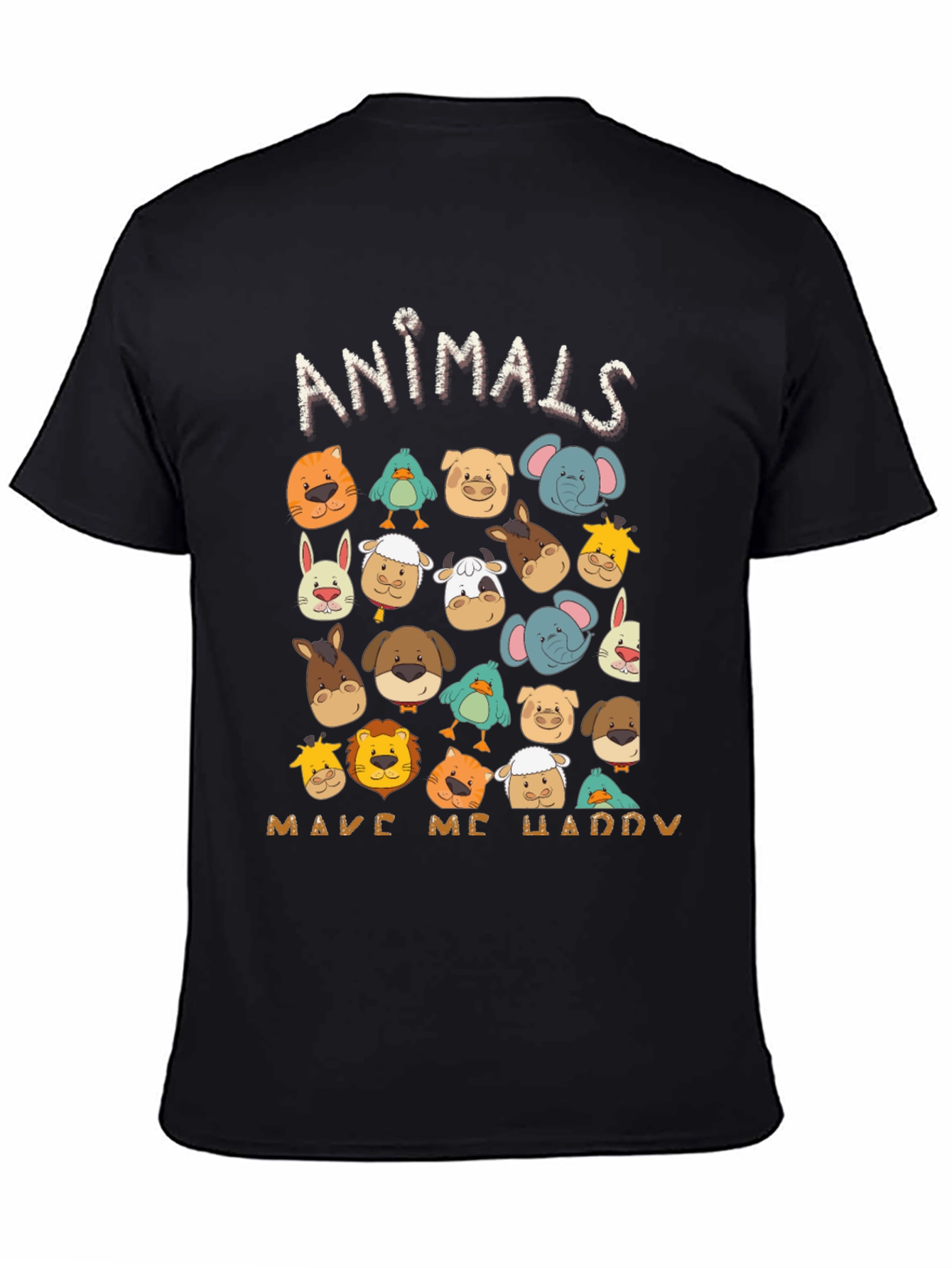 Animals Make Me Happy T-Shirt