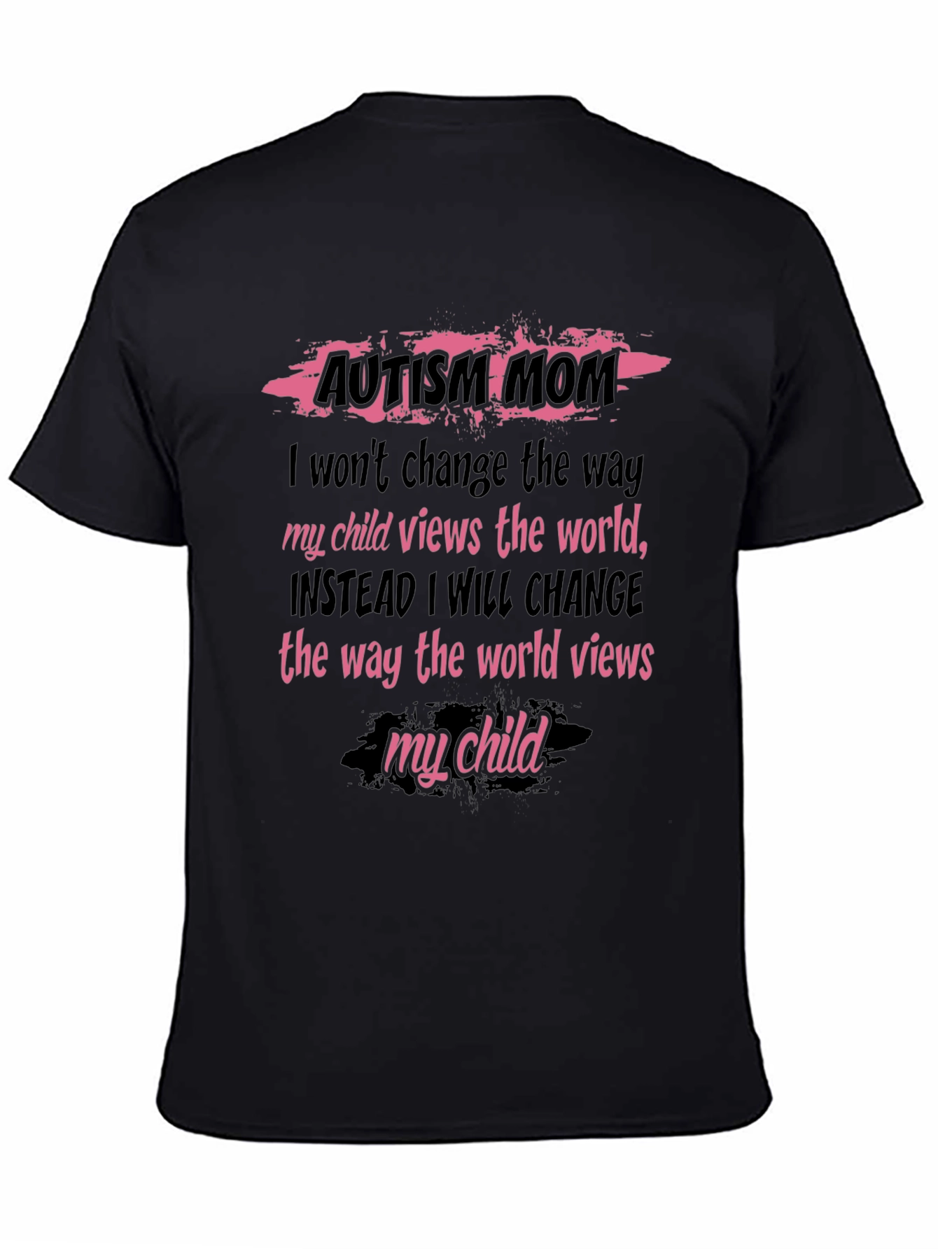 Autism Mom Graphic T-Shirt - Show Your Support!