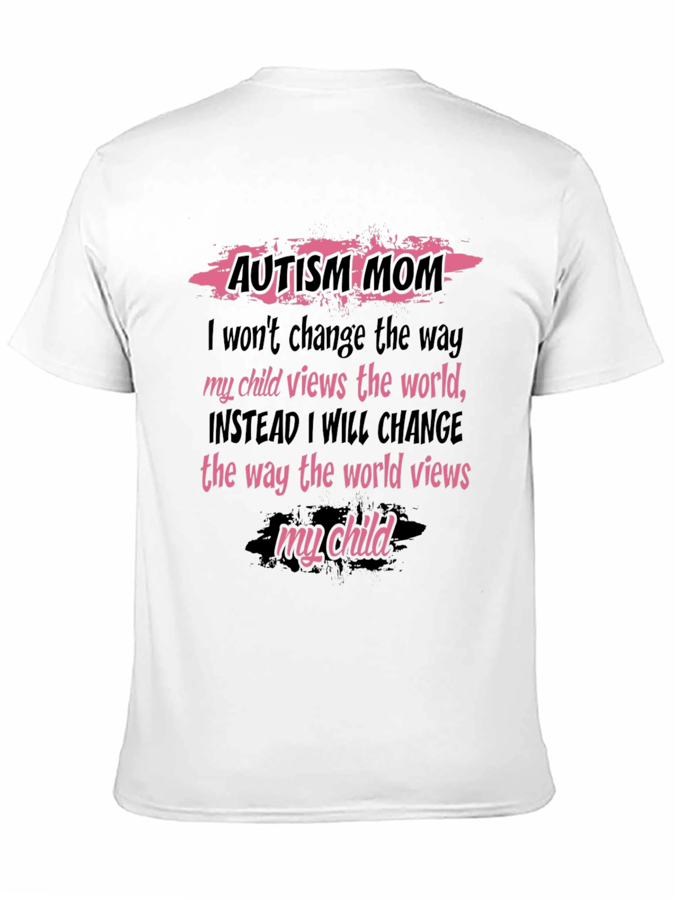 Autism Mom Graphic T-Shirt - Show Your Support!