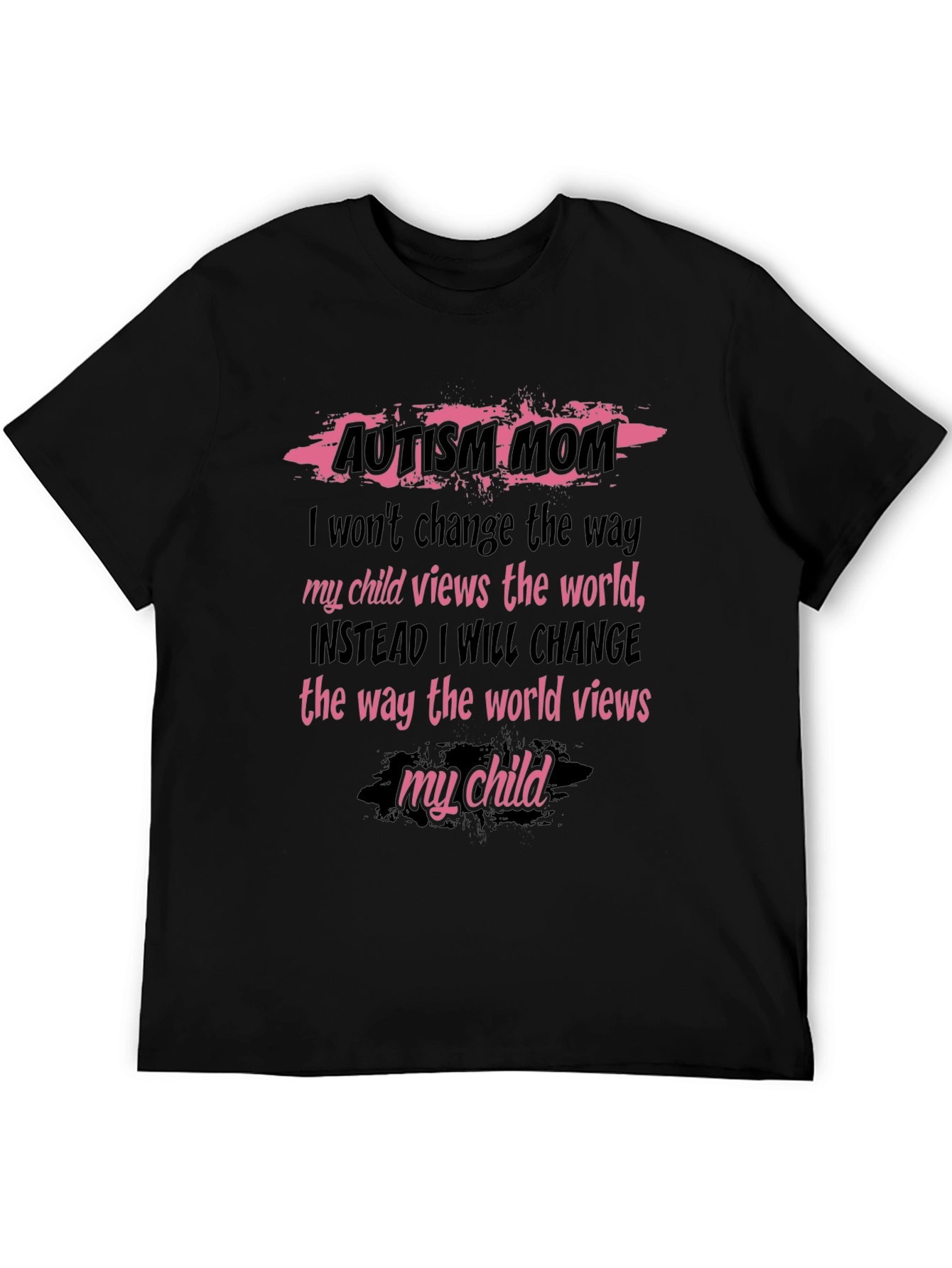 Autism Mom Graphic T-Shirt - Show Your Support!