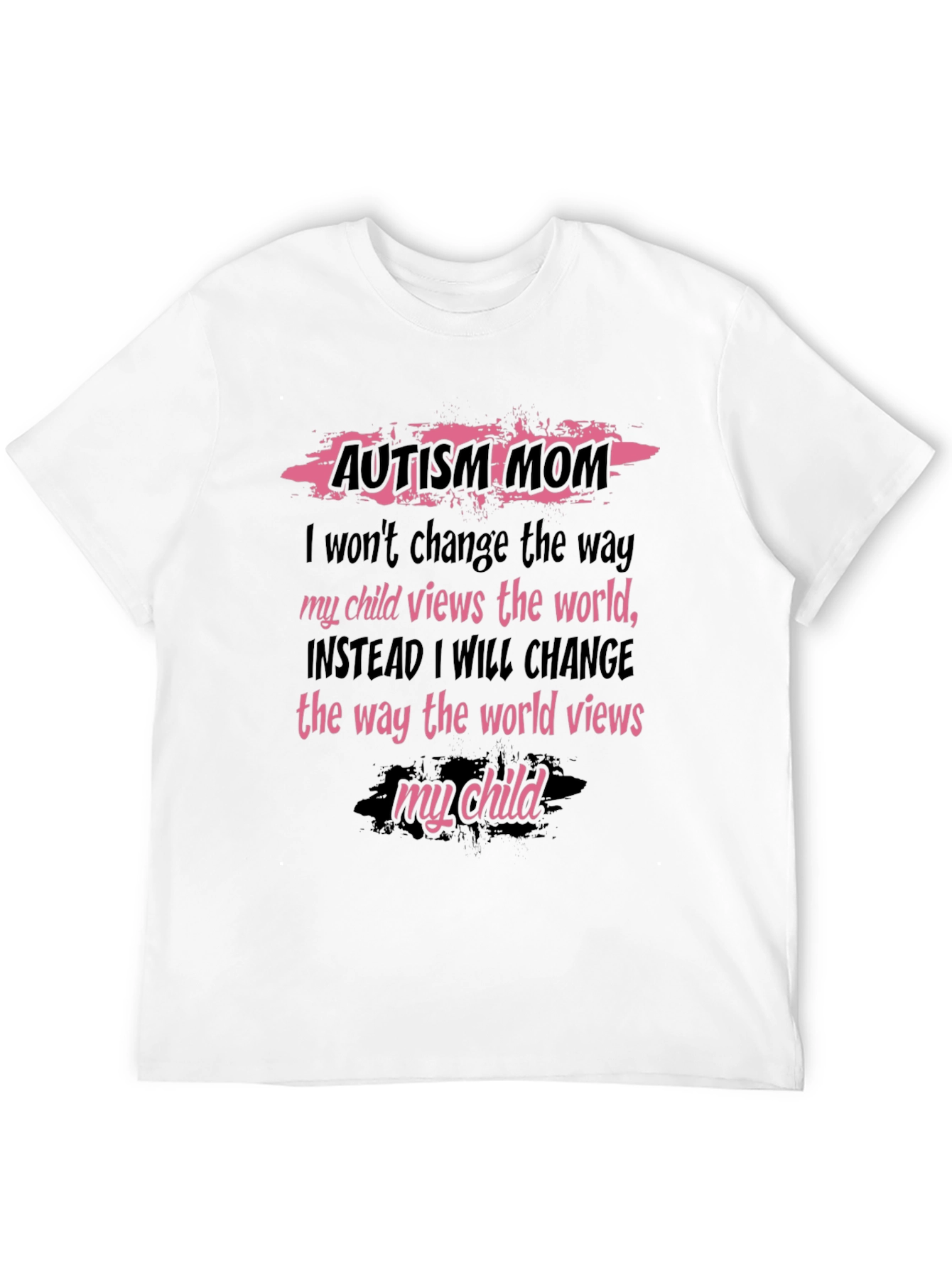 Autism Mom Graphic T-Shirt - Show Your Support!