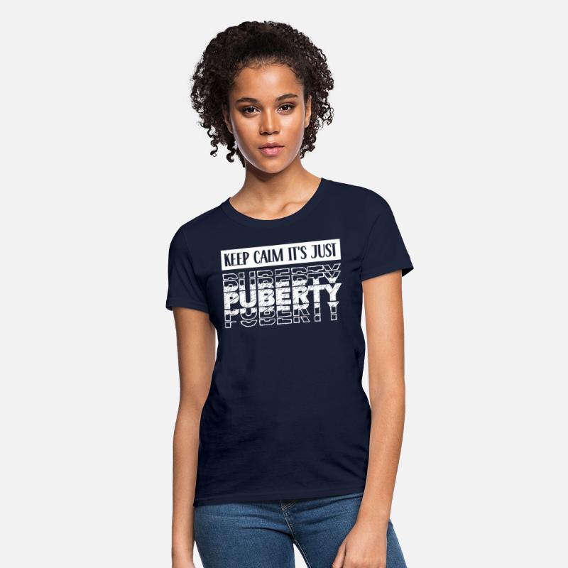 Keep Calm It's Just Puberty Teens Adolescence