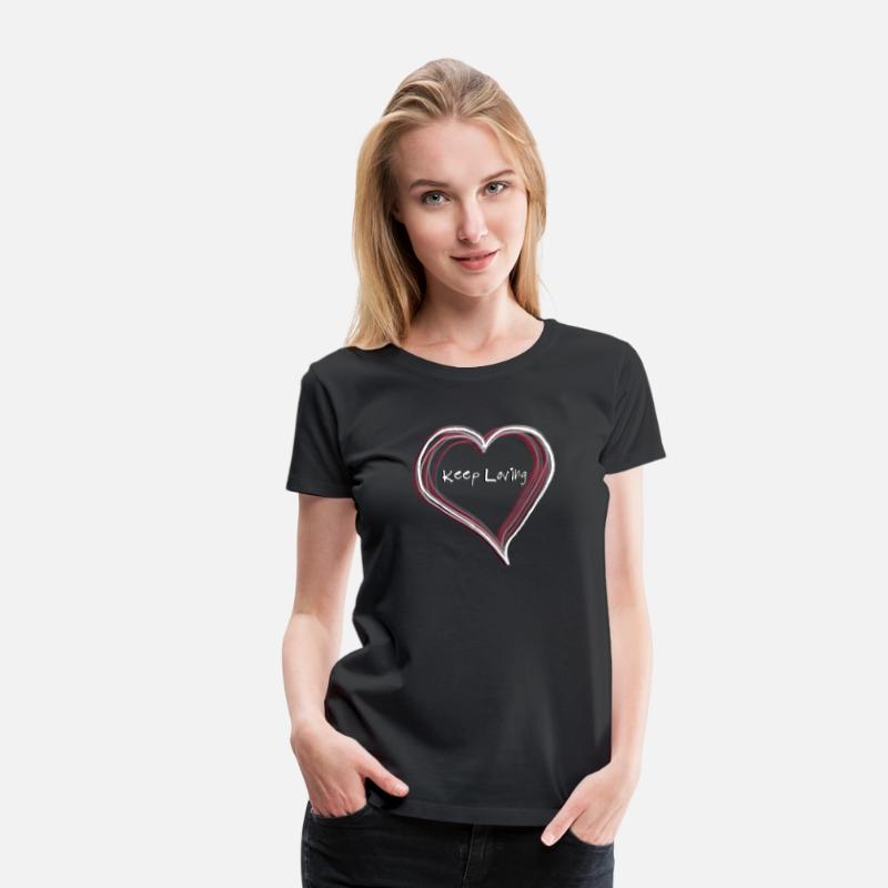 Keep Loving Hand Drawn Heart
