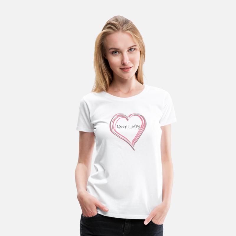 Keep Loving Hand Drawn Heart