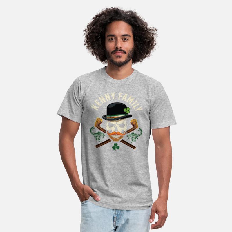 Kenny Family Irish Skull with Shillelagh and
