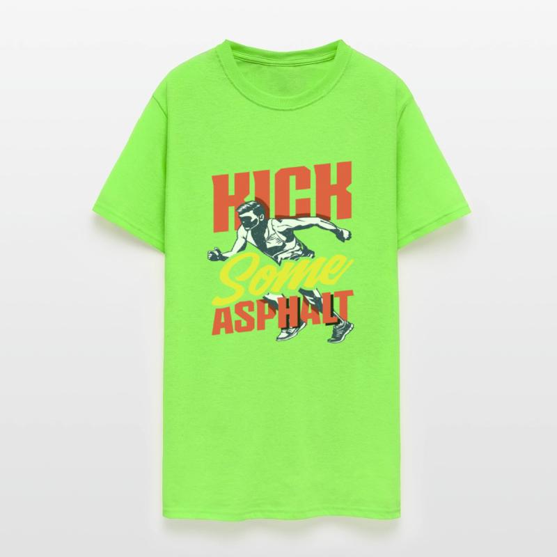 Kick Some Asphalt Runner Motif