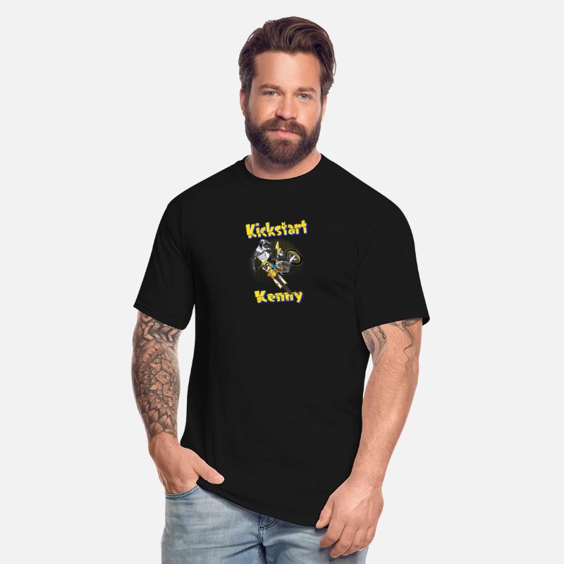 Kickstart Kenny Dirt Bike Racing Design