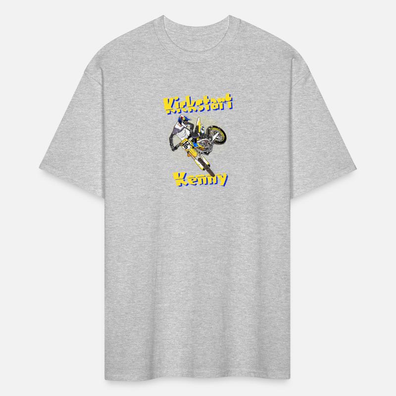 Kickstart Kenny Dirt Bike Racing Design