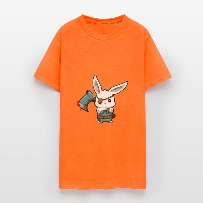 Killer Bunny With Axe Halloween Horror