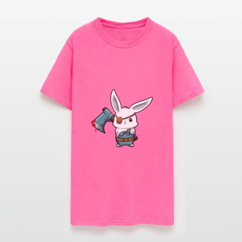 Killer Bunny With Axe Halloween Horror