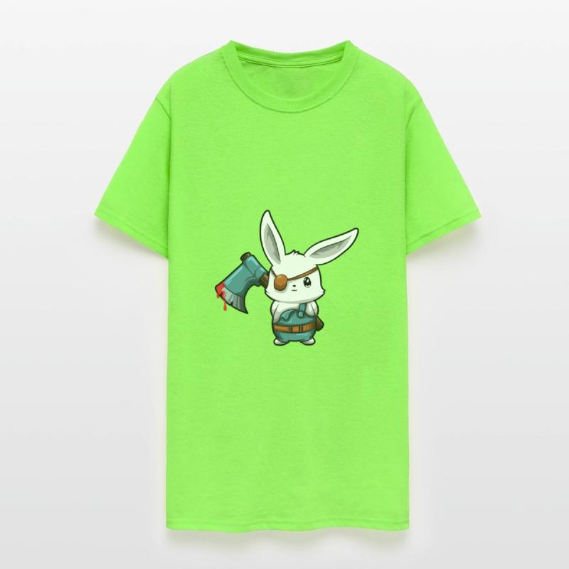 Killer Bunny With Axe Halloween Horror