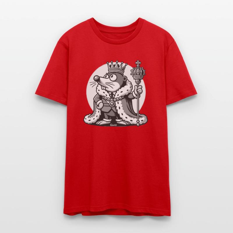 King Mole with Crown and Scepter