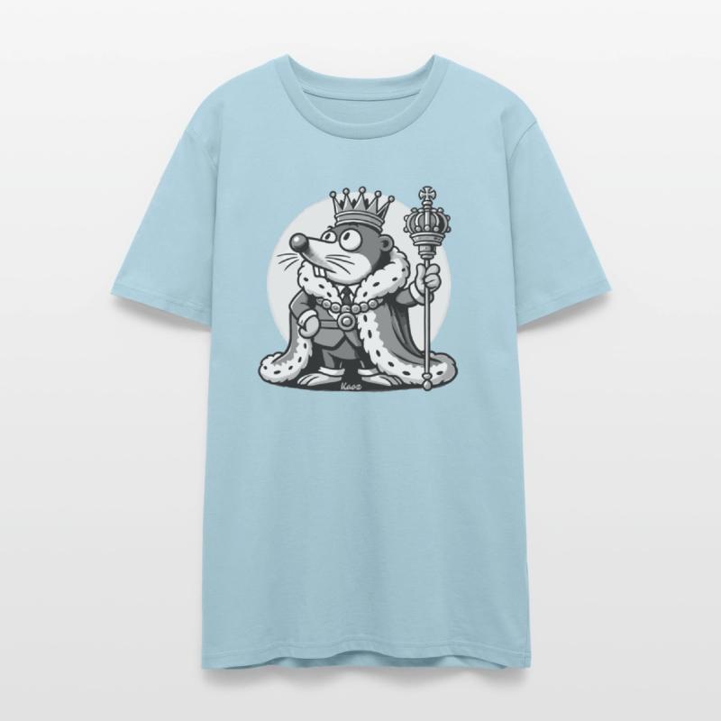 King Mole with Crown and Scepter