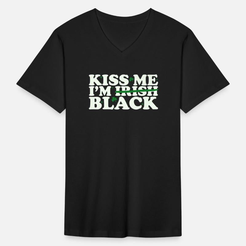 Kiss Me Im Irish Black