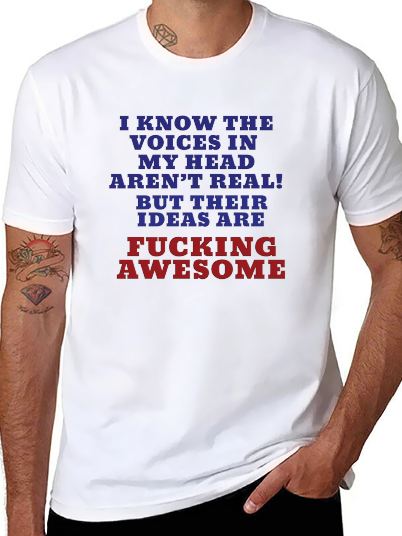 Funny Voices In My Head T-Shirt