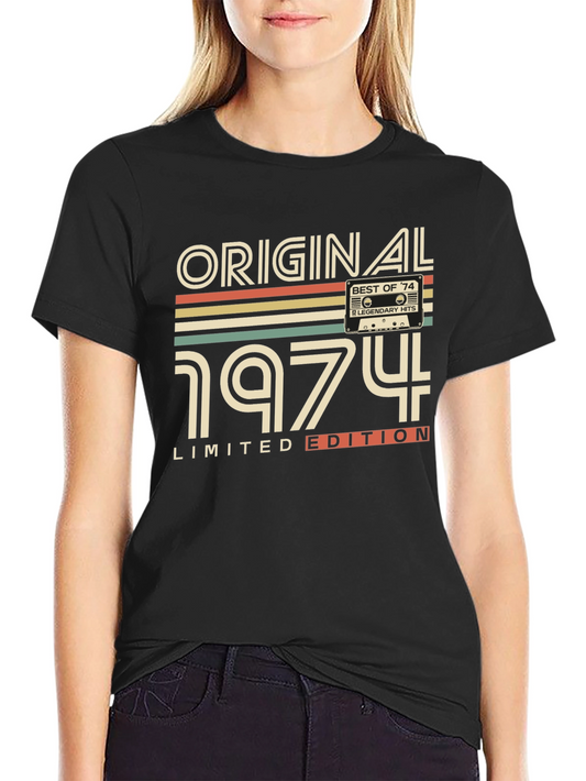 Original 1974 Limited Edition Retro T-Shirt