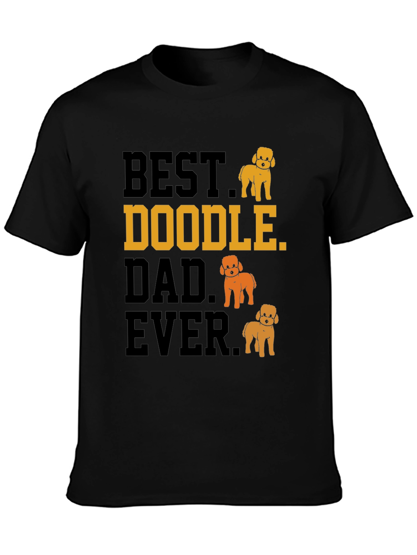 Best Doodle Dad Ever Graphic T-Shirt