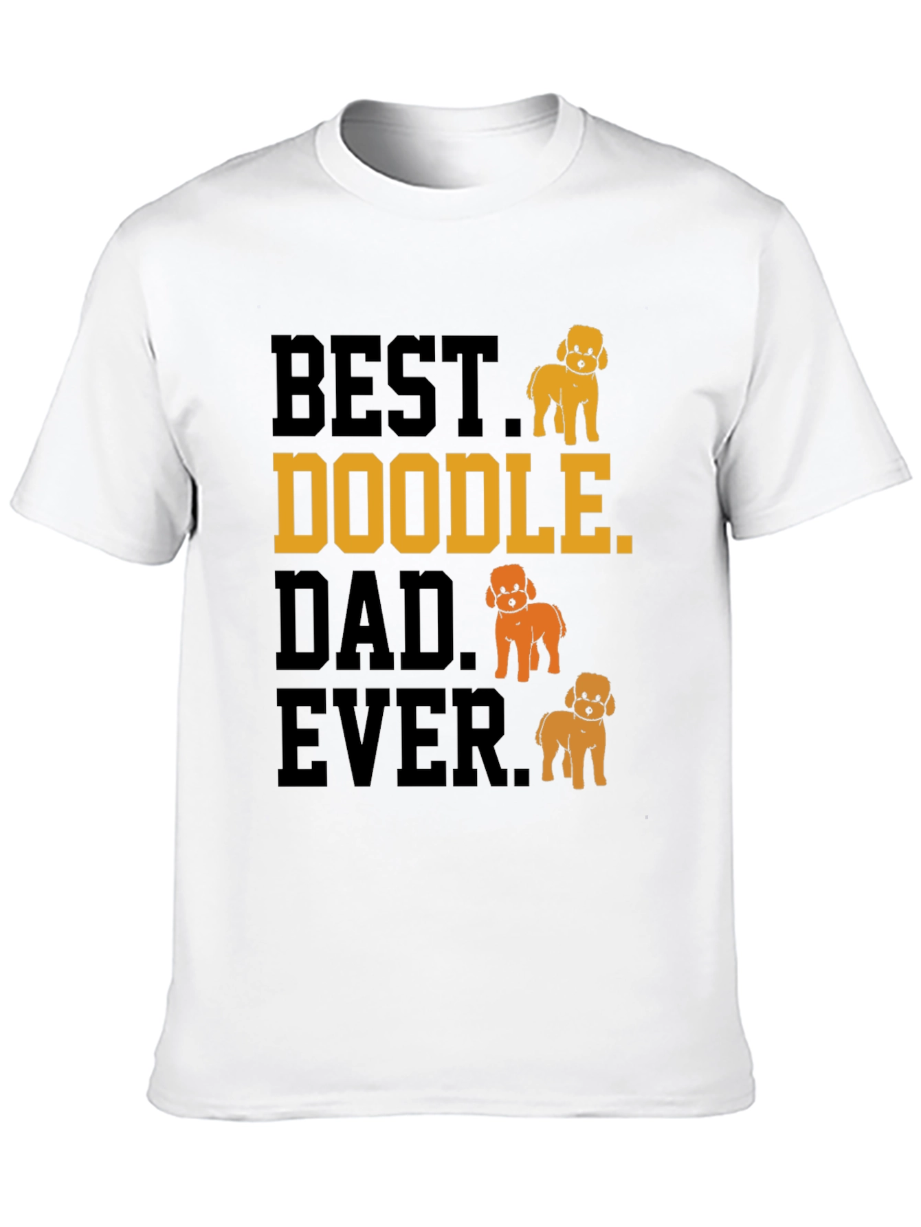 Best Doodle Dad Ever Graphic T-Shirt