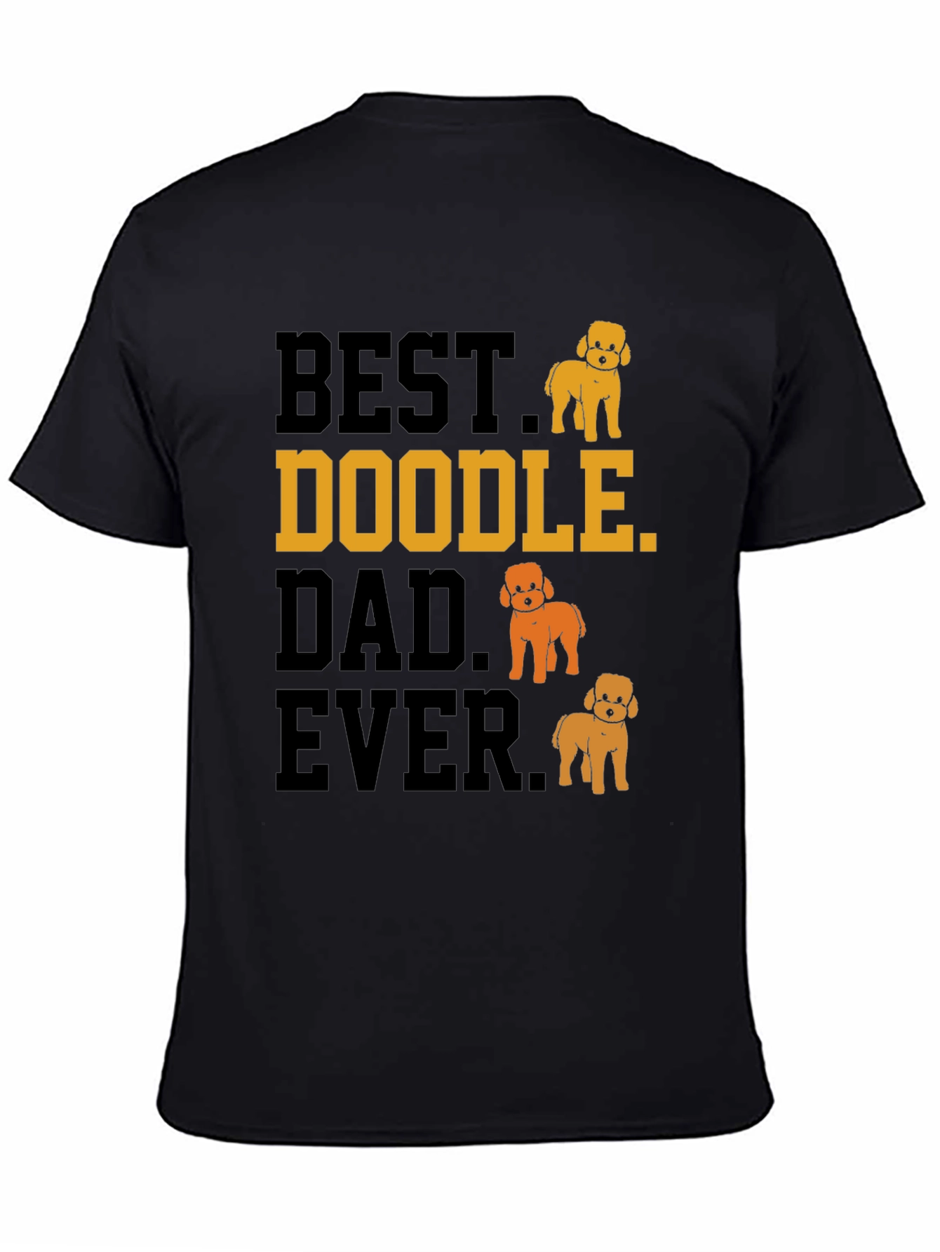 Best Doodle Dad Ever Graphic T-Shirt