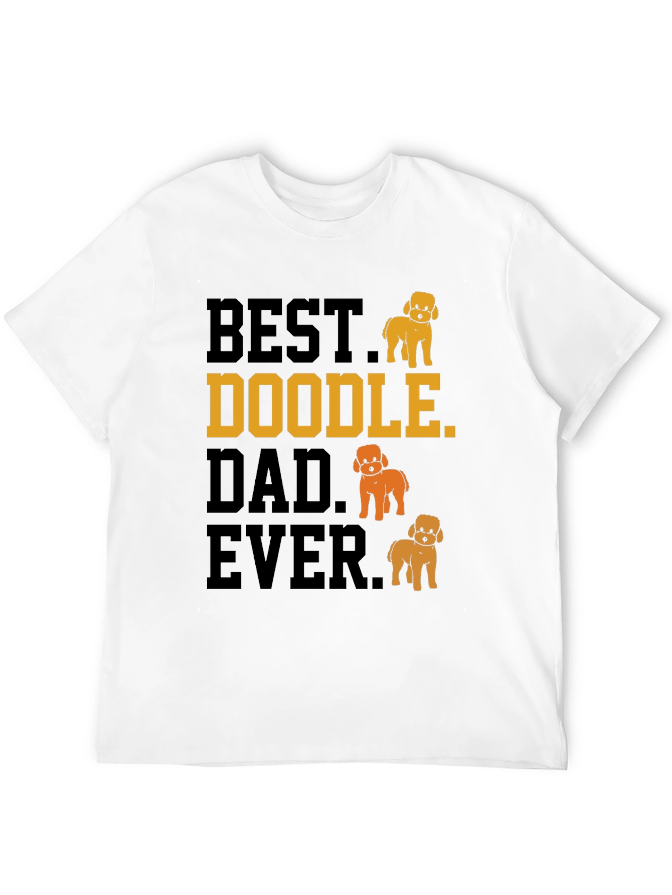 Best Doodle Dad Ever Graphic T-Shirt