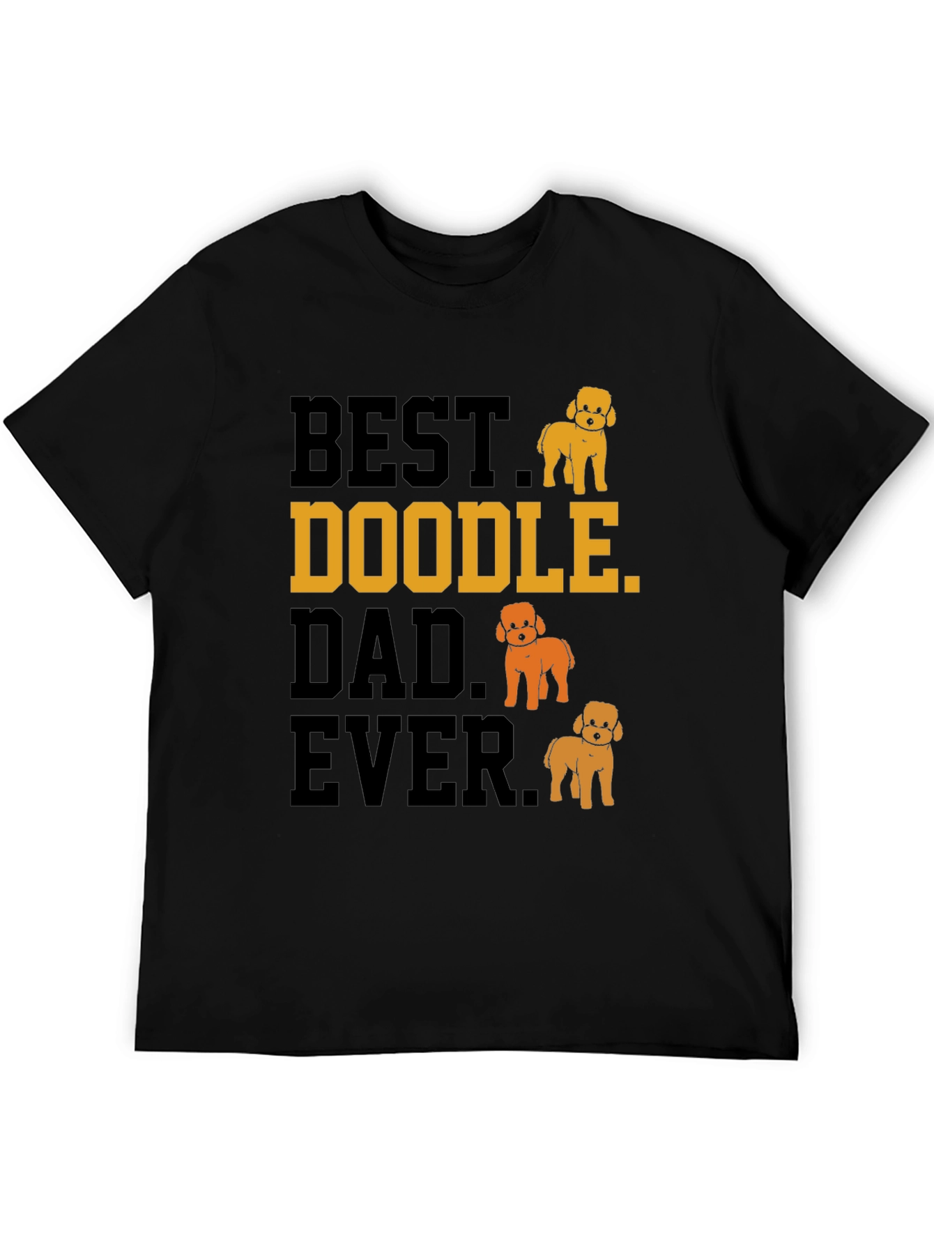 Best Doodle Dad Ever Graphic T-Shirt