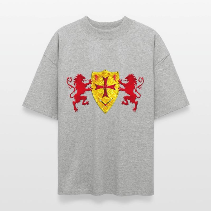 Knights Templars Crusaders Lions weapon shield