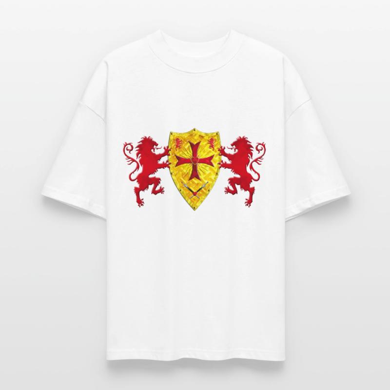 Knights Templars Crusaders Lions weapon shield