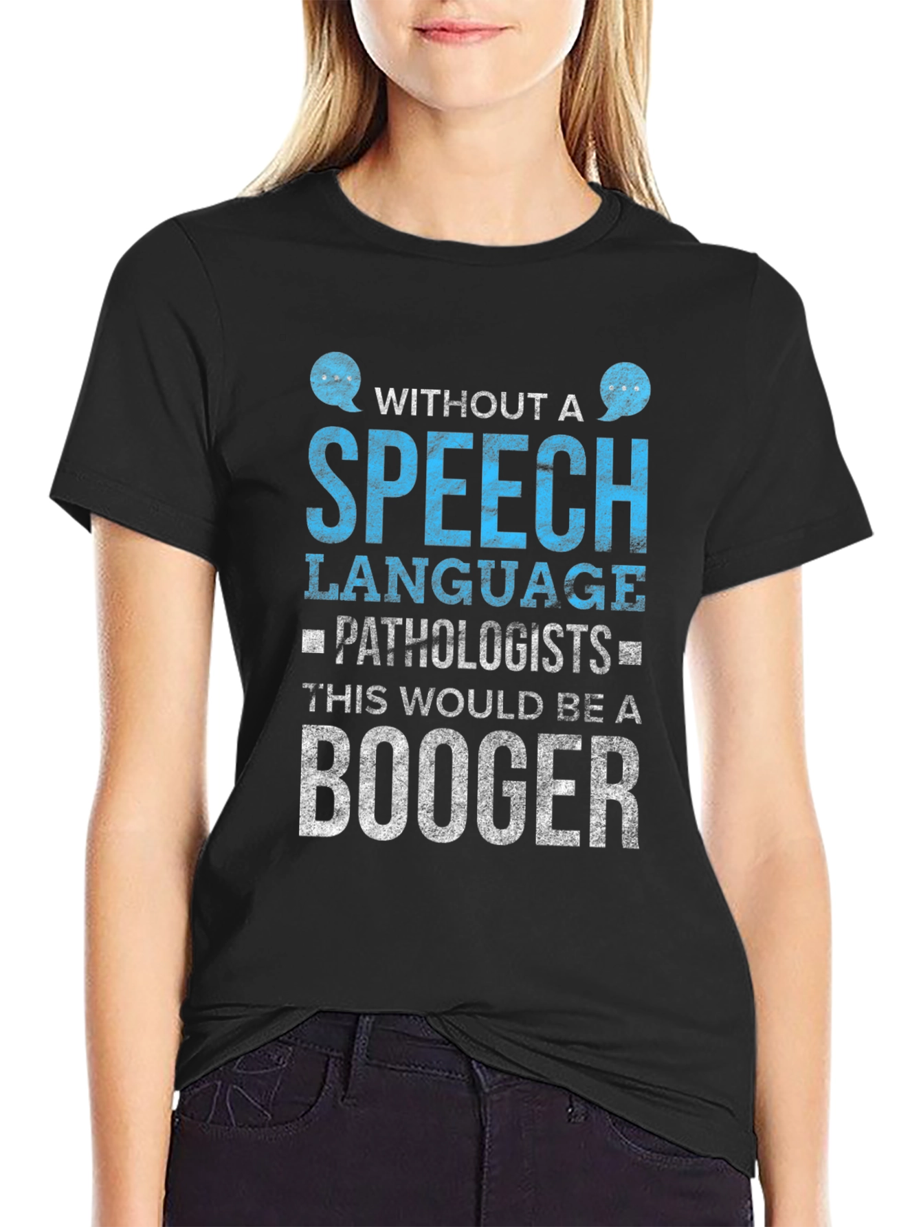 Speech Language Pathologist T-Shirt - Funny Booger Tee