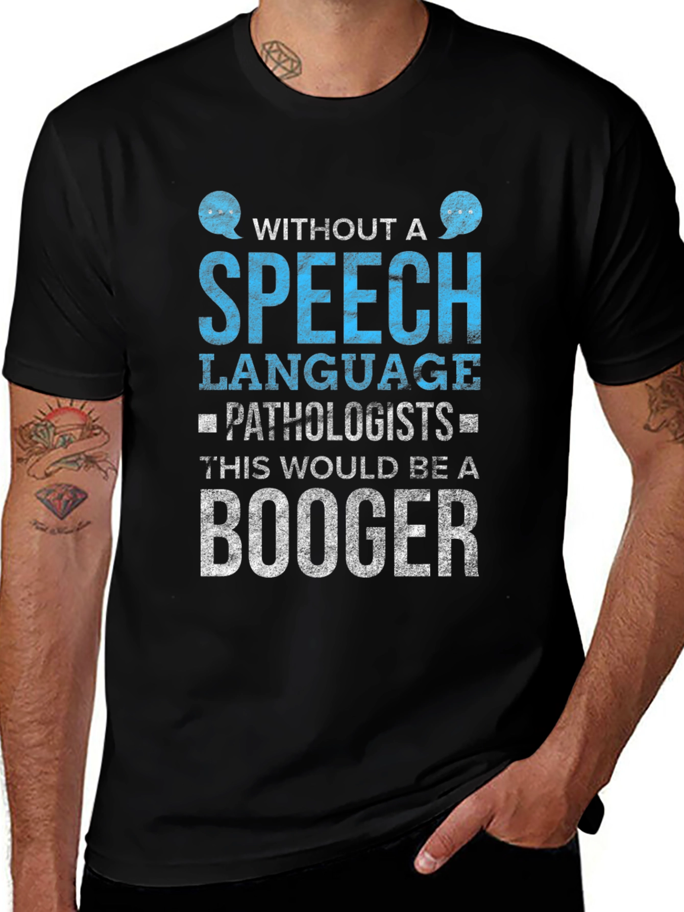 Speech Language Pathologist T-Shirt - Funny Booger Tee