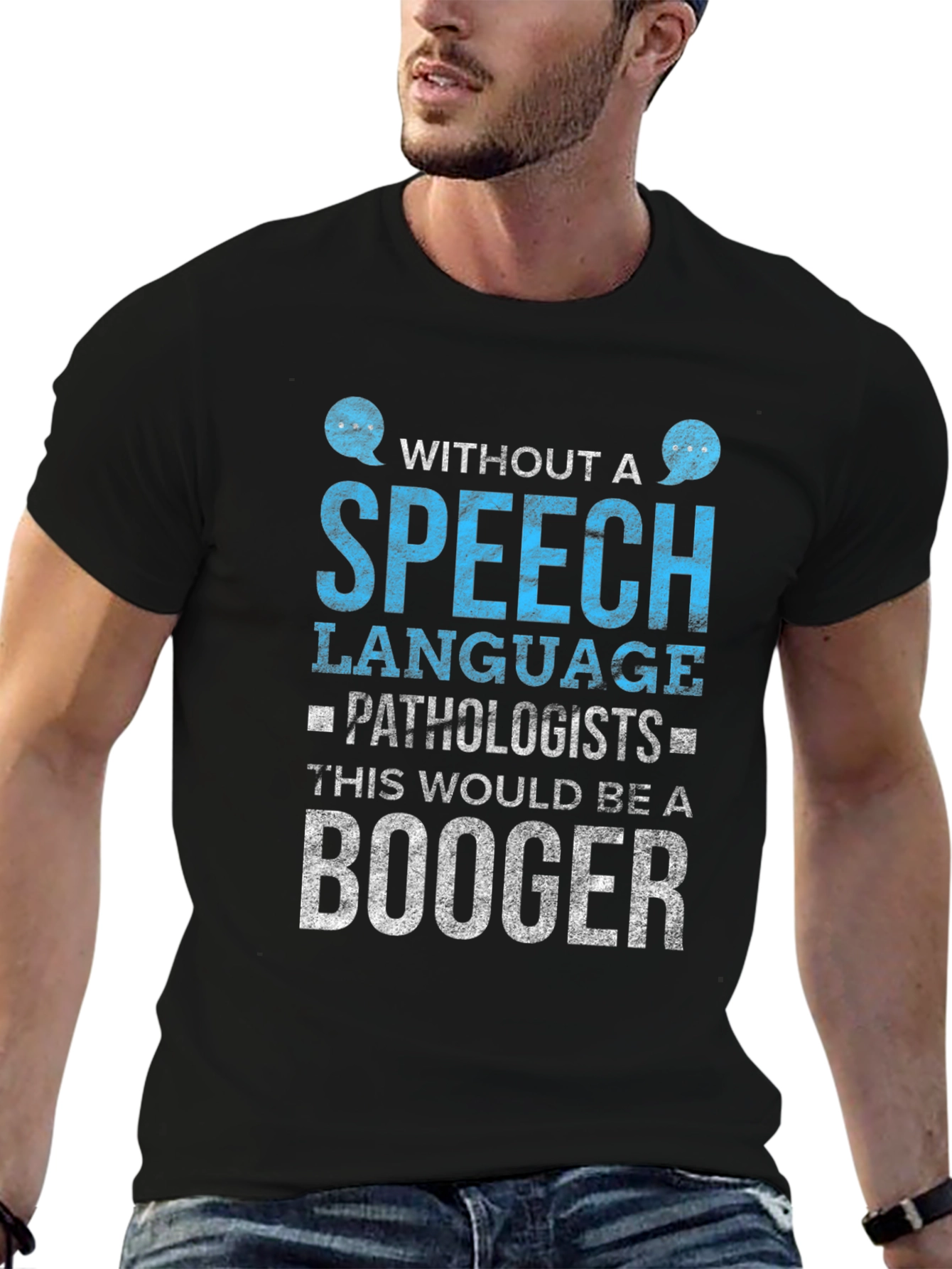 Speech Language Pathologist T-Shirt - Funny Booger Tee
