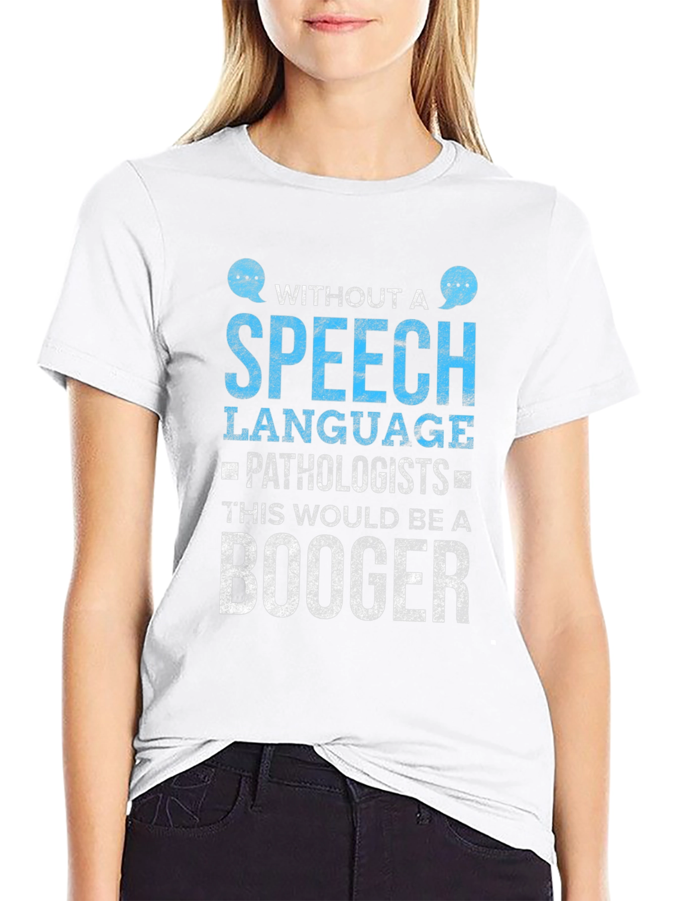 Speech Language Pathologist T-Shirt - Funny Booger Tee