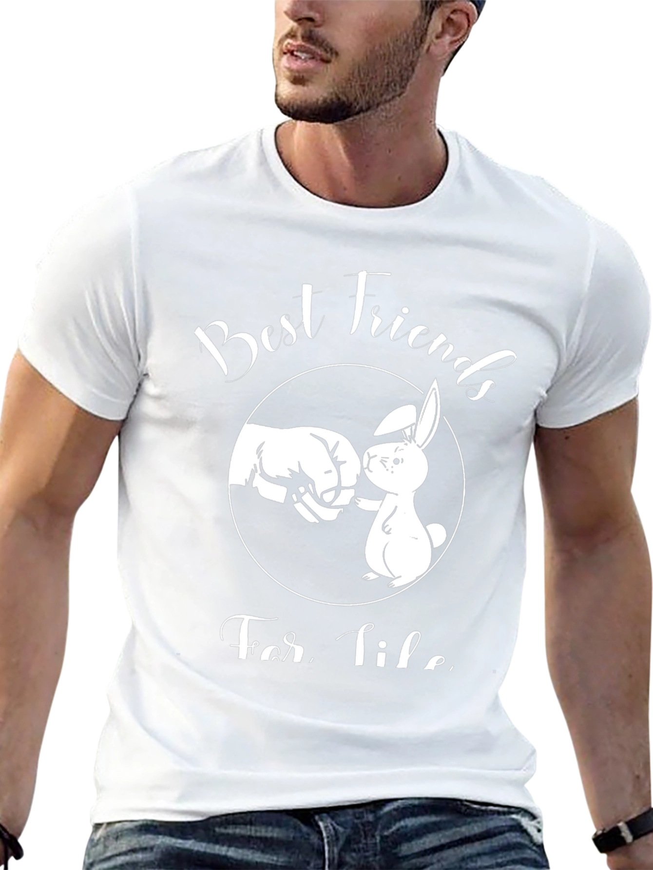 Best Friends Bunny T-Shirt | Cute Animal Tee