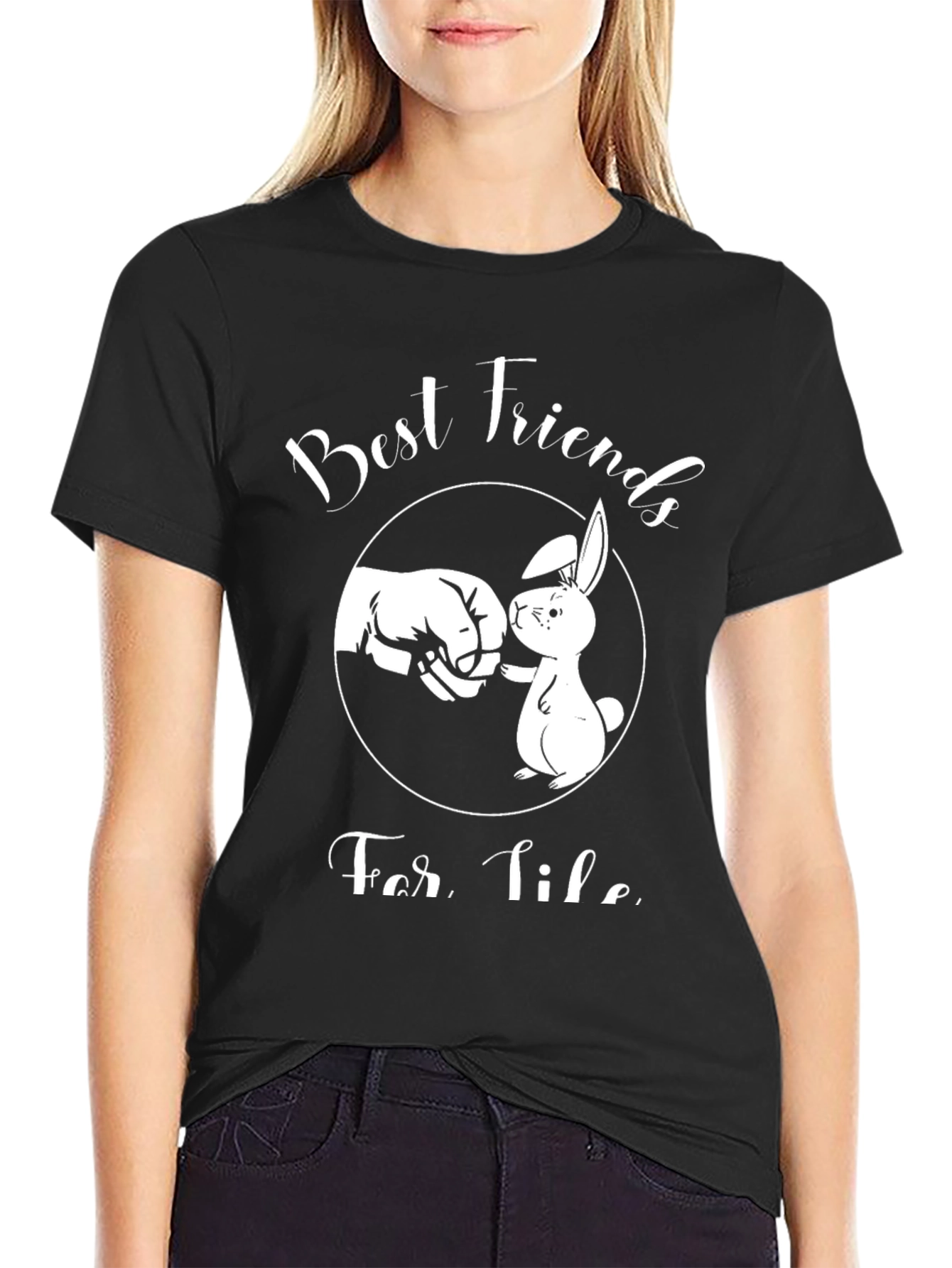 Best Friends Bunny T-Shirt | Cute Animal Tee