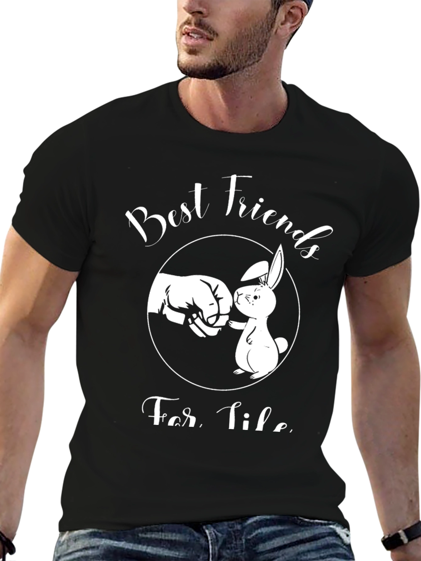 Best Friends Bunny T-Shirt | Cute Animal Tee