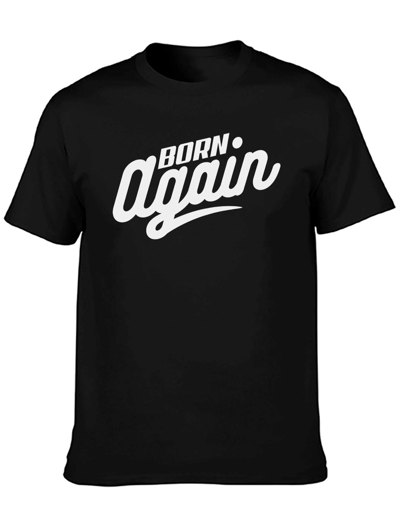 Born Again Graphic Tee - Stylish Religious Apparel