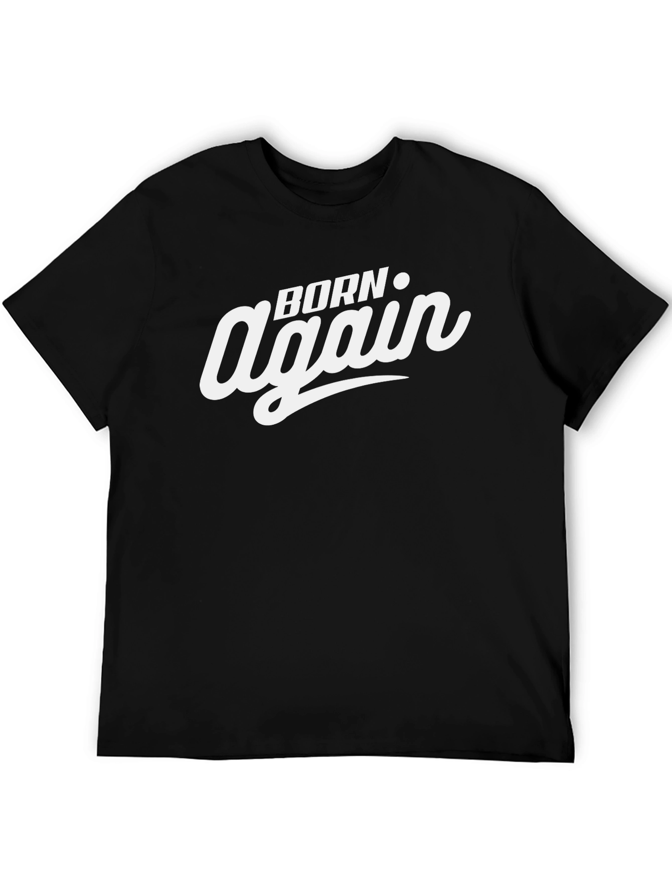 Born Again Graphic Tee - Stylish Religious Apparel