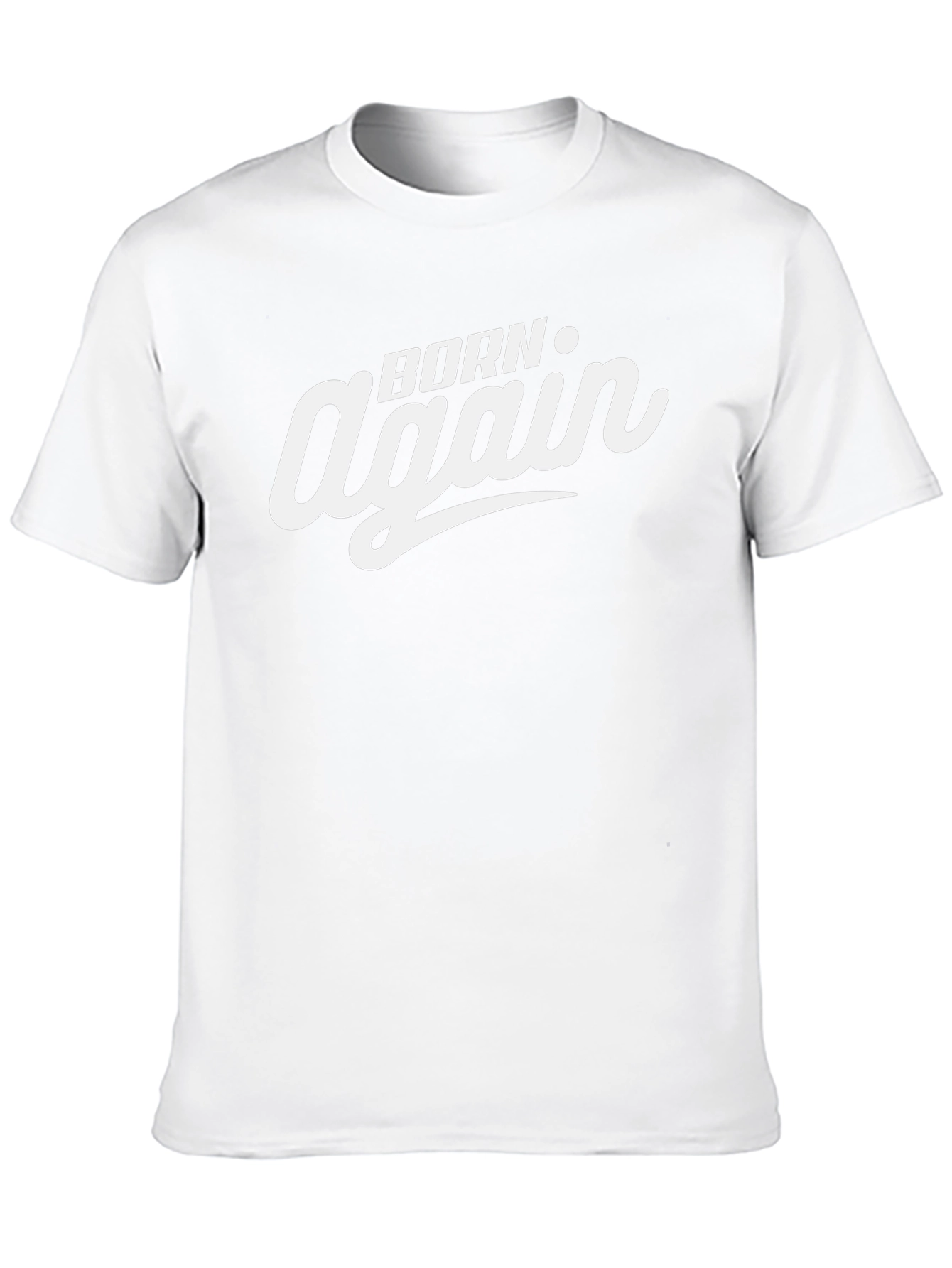 Born Again Graphic Tee - Stylish Religious Apparel