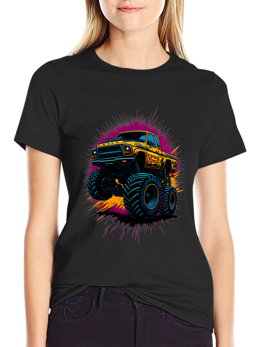Monster Truck Graphic Tee - Bold & Unique Design