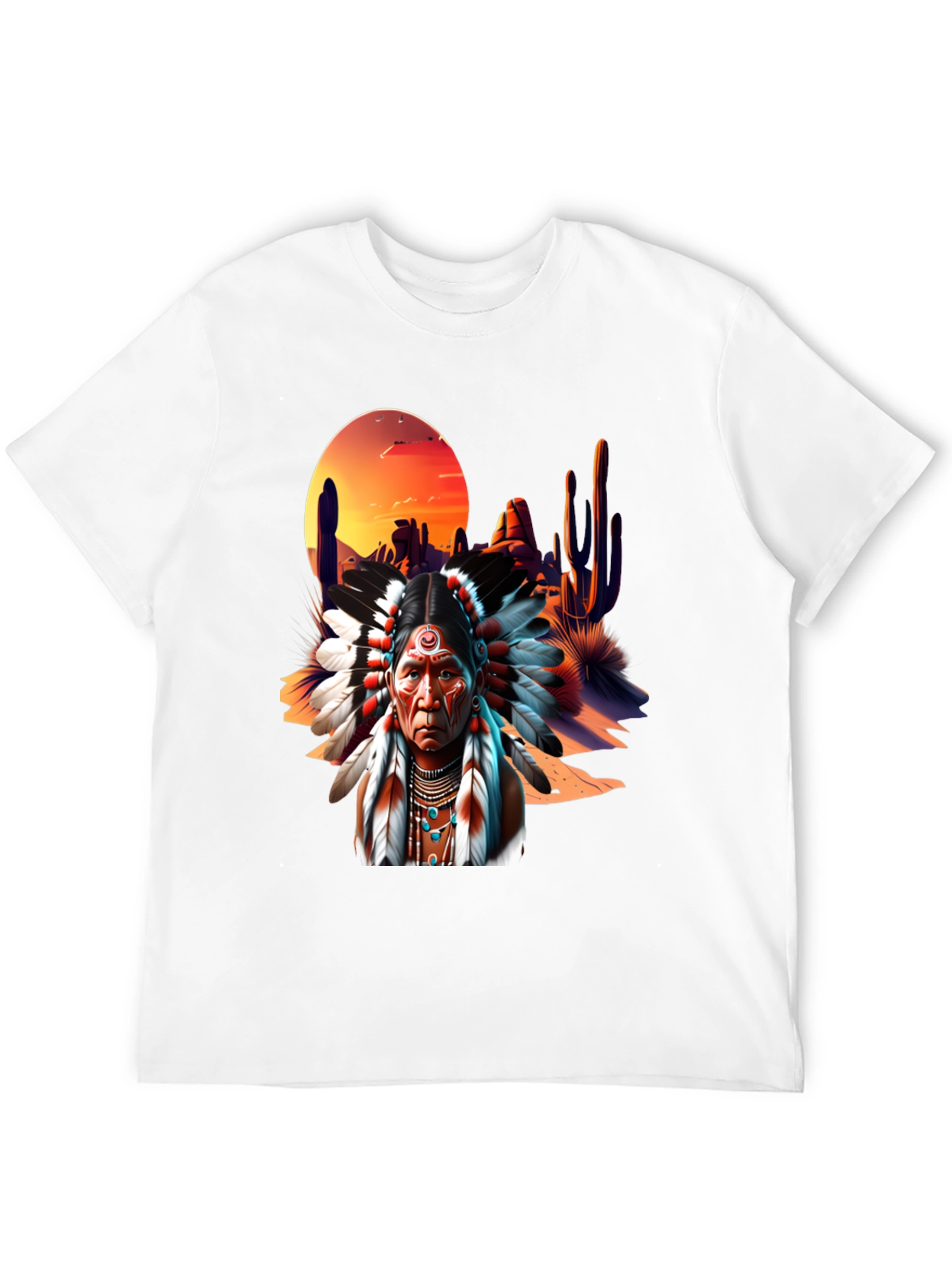Native American Desert Graphic Tee