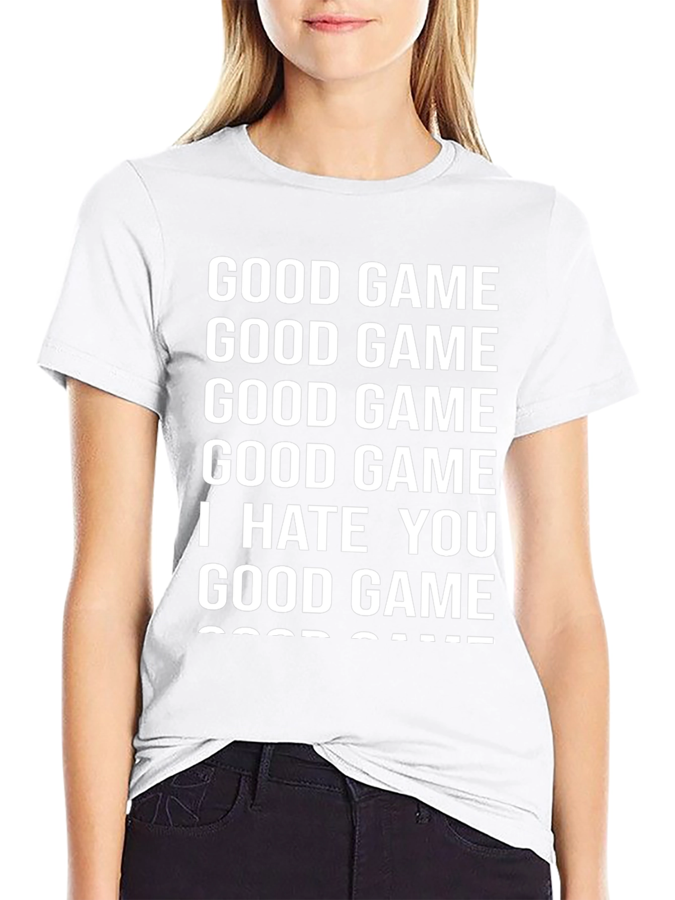 Funny Good Game I Hate You T-Shirt