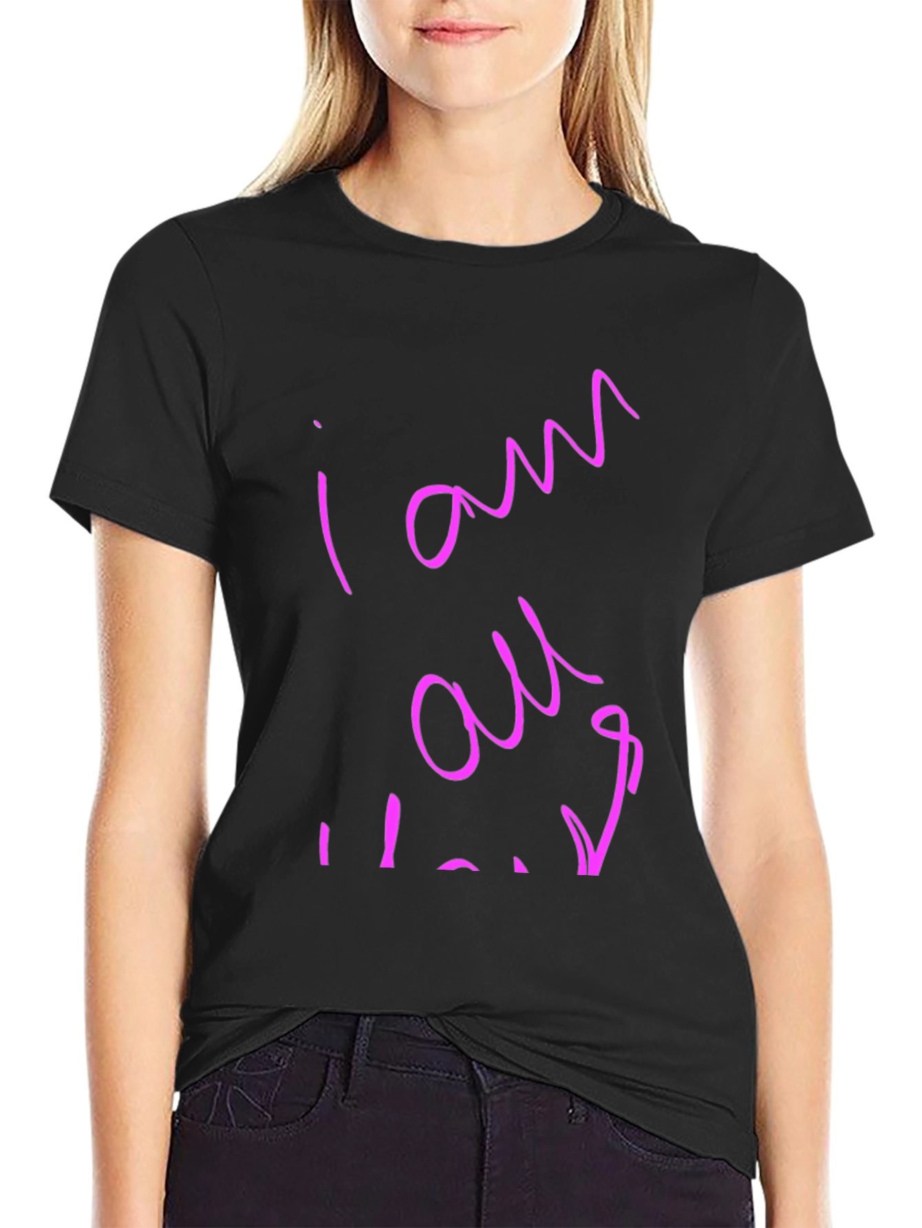I Am All Yours Black Tee