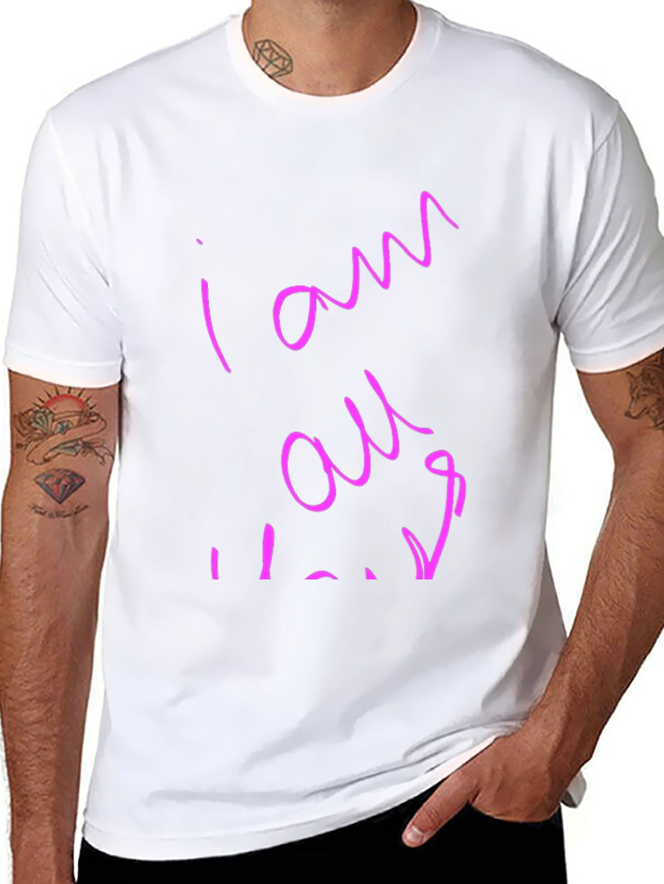 I Am All Yours Black Tee