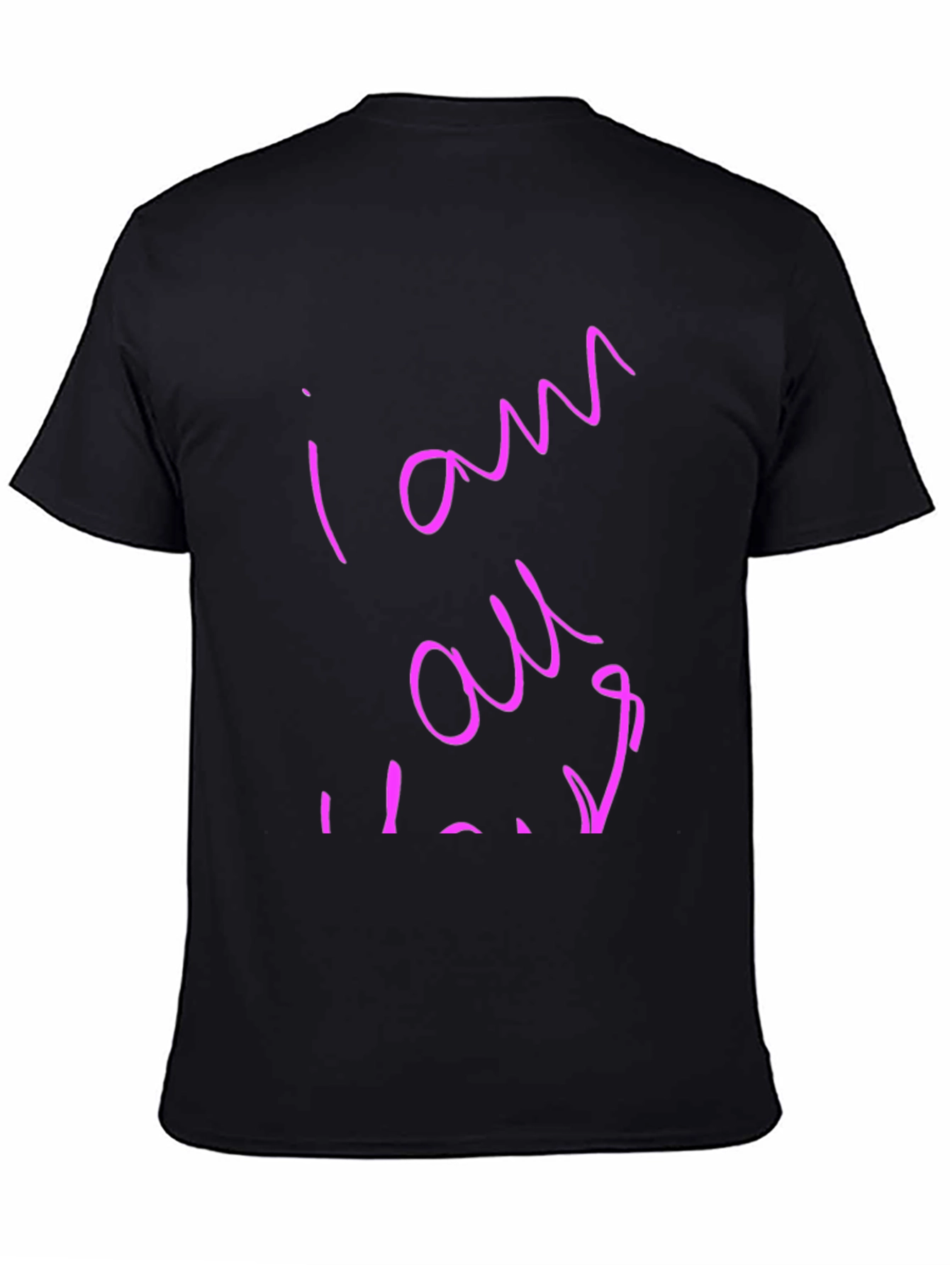 I Am All Yours Black Tee