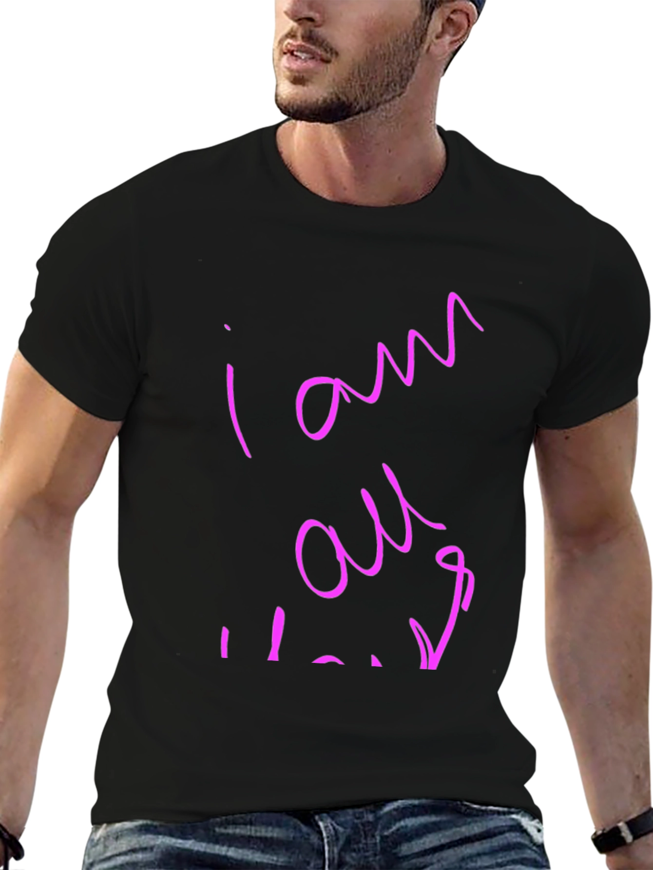 I Am All Yours Black Tee
