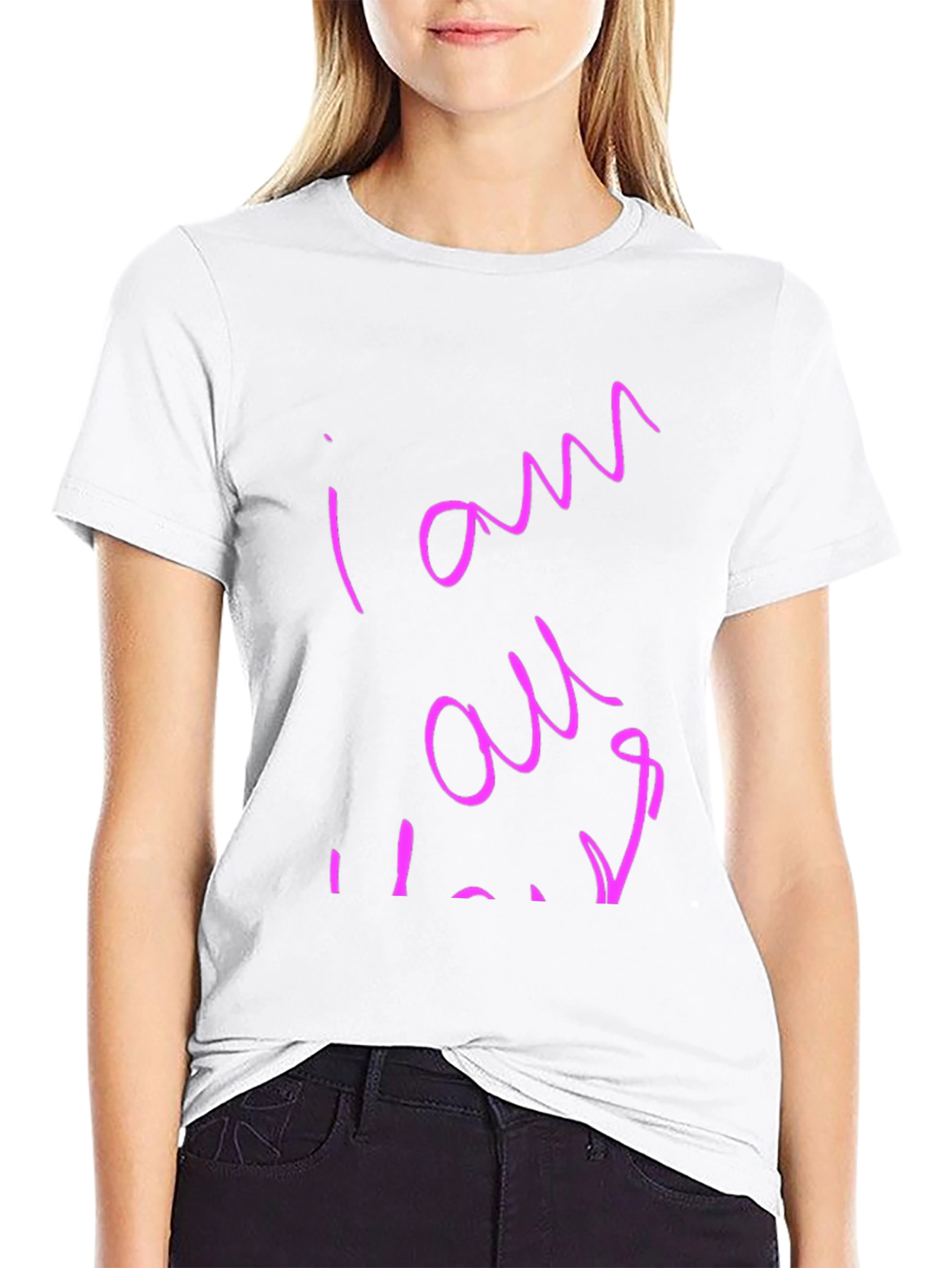 I Am All Yours Black Tee
