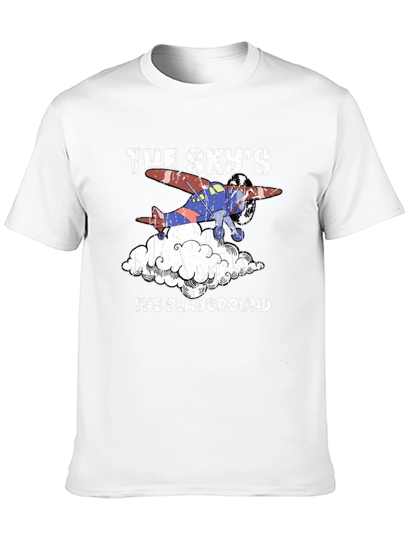 The Skys The Playground Black Graphic T-Shirt