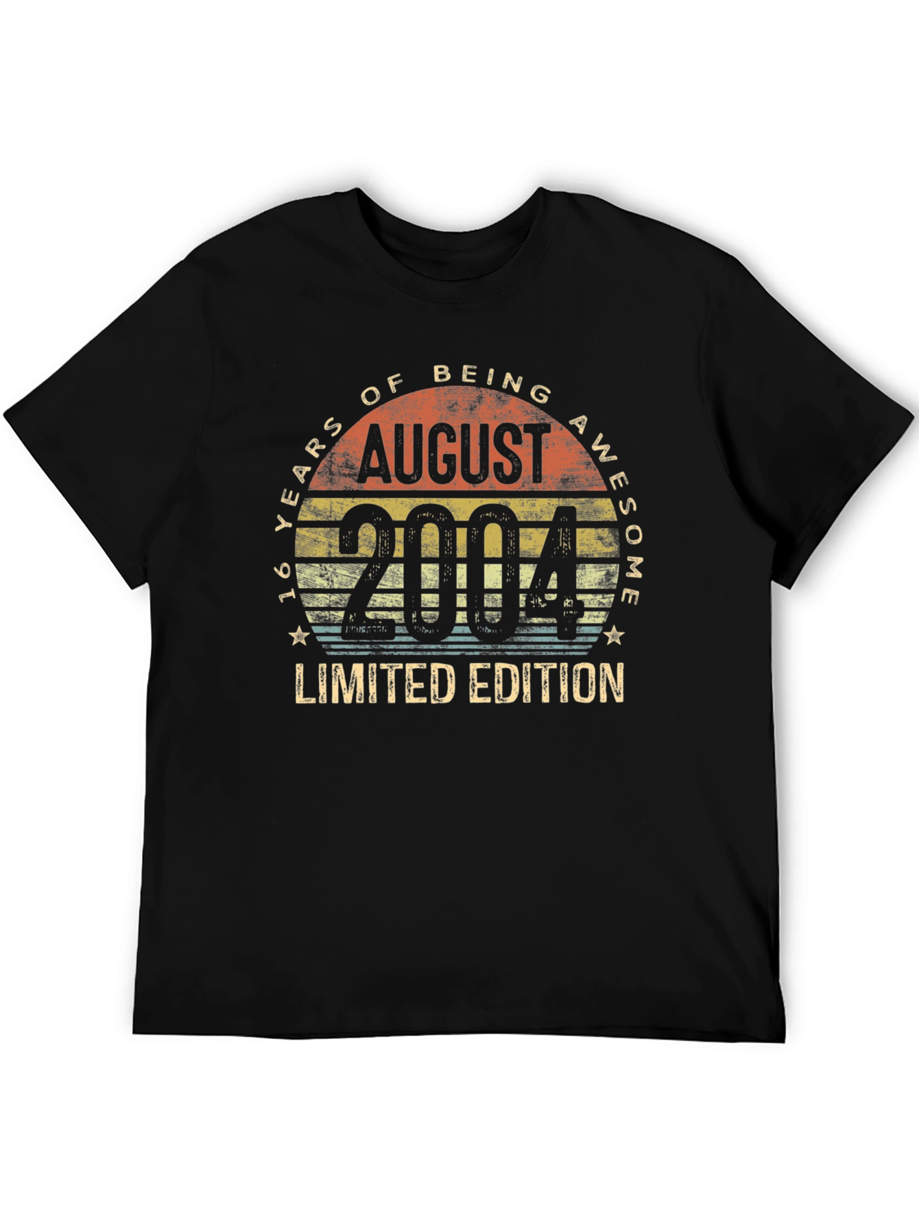 August 2004 Limited Edition 16th Birthday T-Shirt