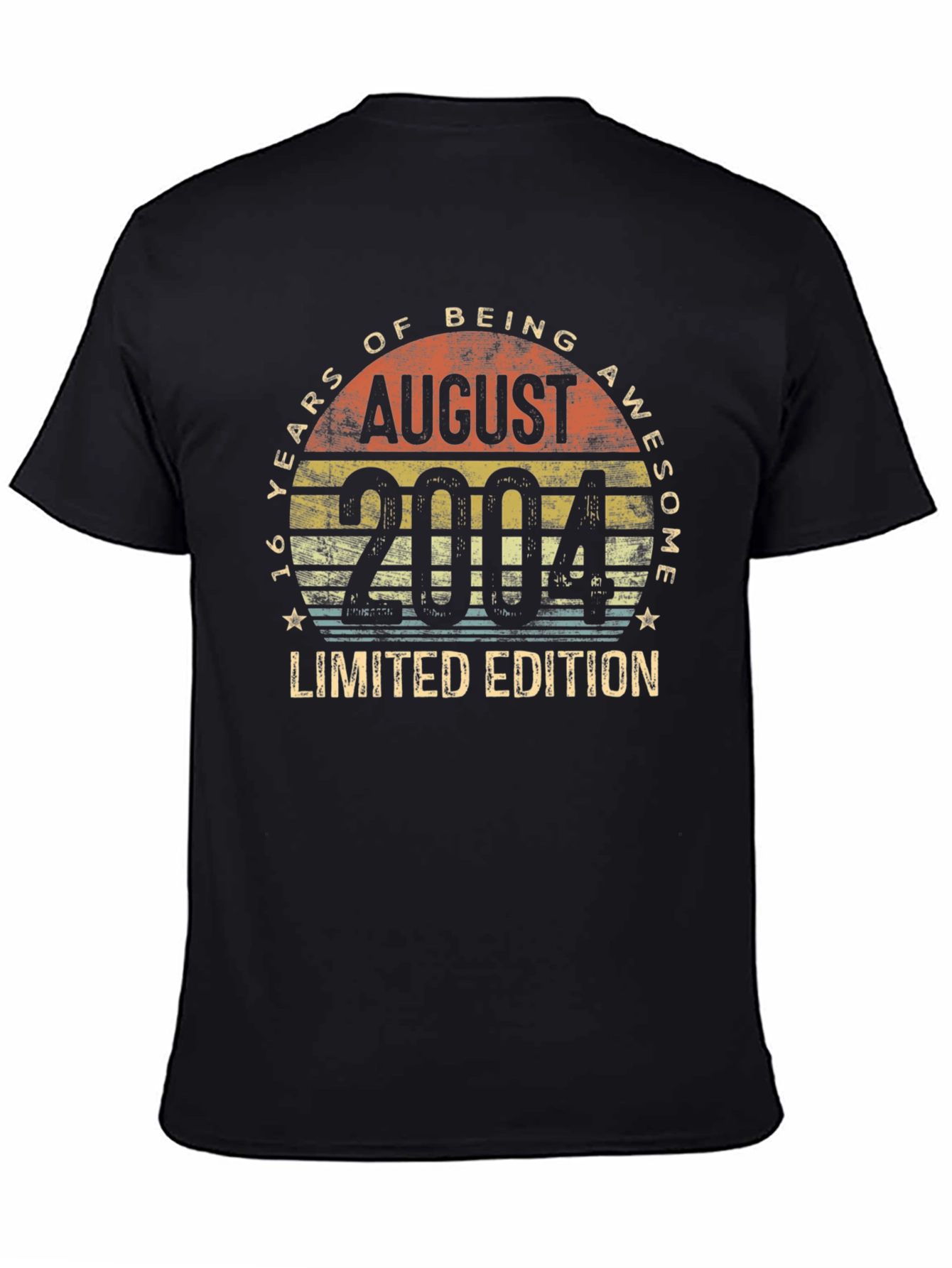 August 2004 Limited Edition 16th Birthday T-Shirt