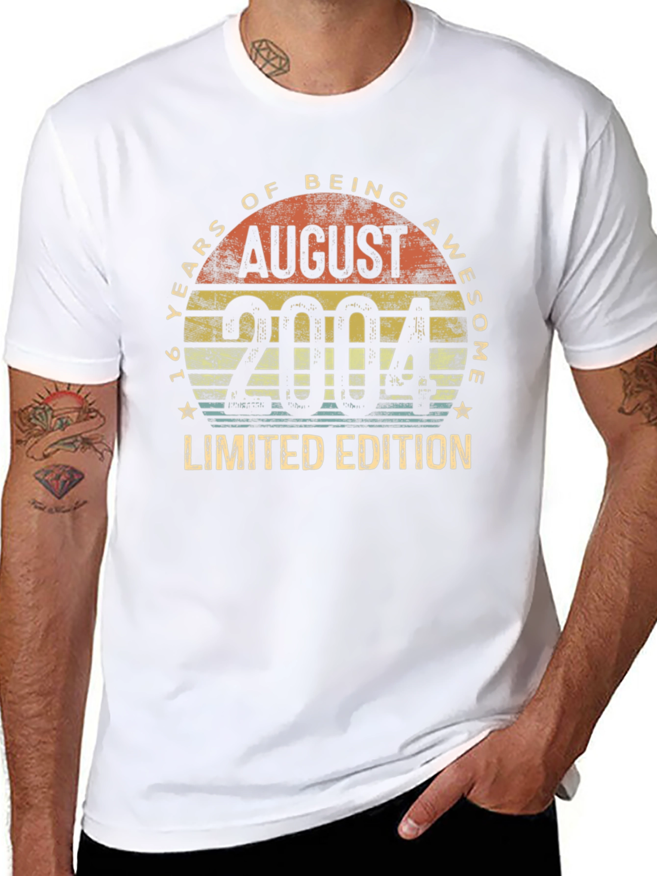 August 2004 Limited Edition 16th Birthday T-Shirt
